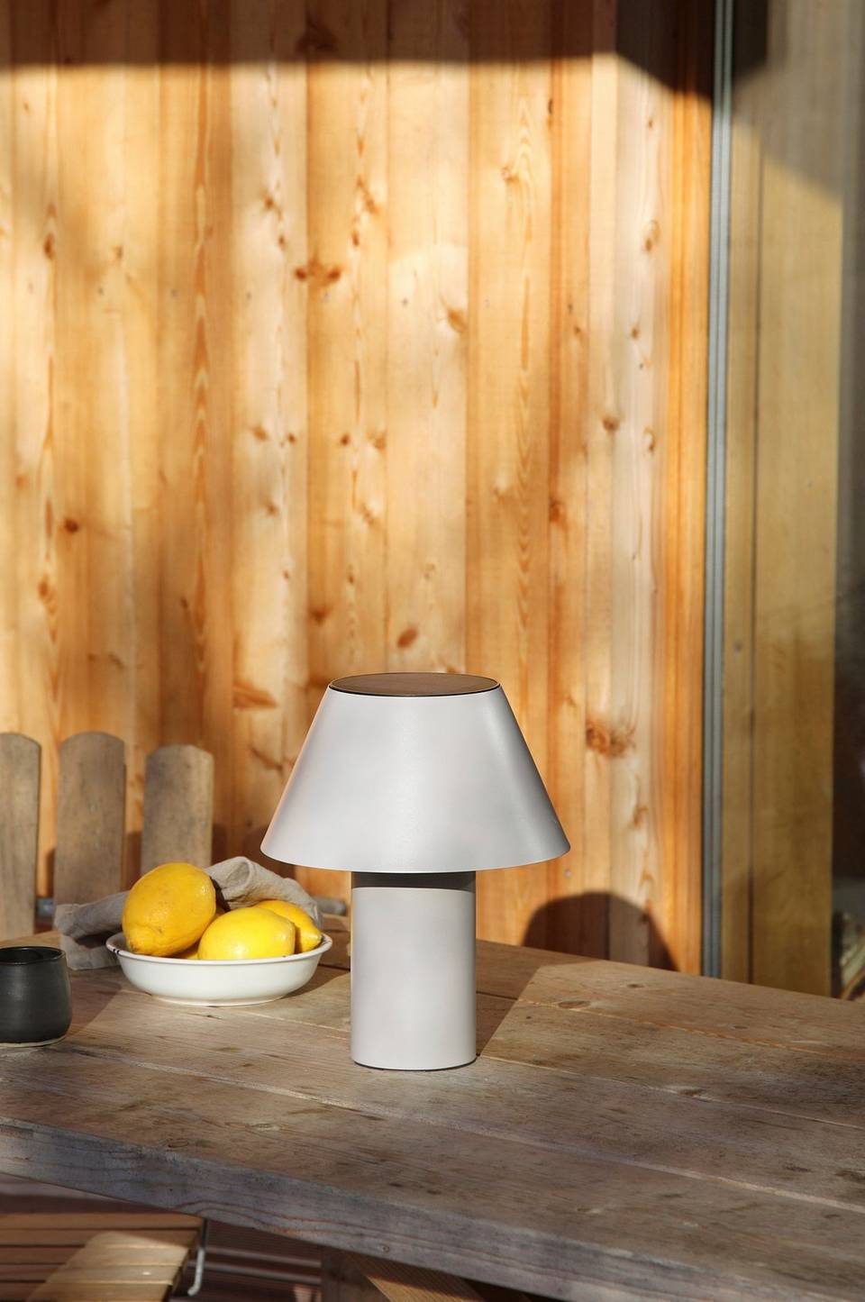 Markslöjd Solcellsbaserad bordslampa Vivo, grå från Markslöjd, bild 5