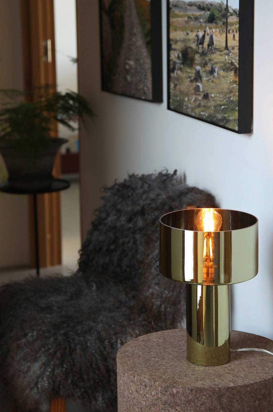 Markslöjd Bordslampa Corin, guld från Markslöjd, bild 5