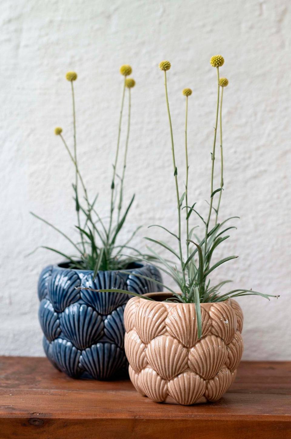 Wikholm Form Galia Shell Pot, blå från Wikholm Form, bild 2