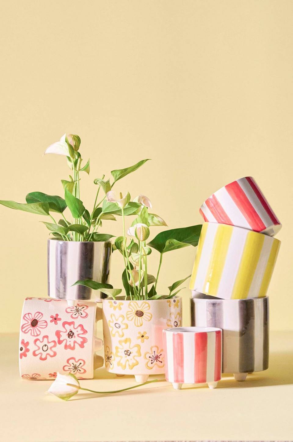 Wikholm Form Rosa Pot 3-pack, gul från Wikholm Form, bild 2