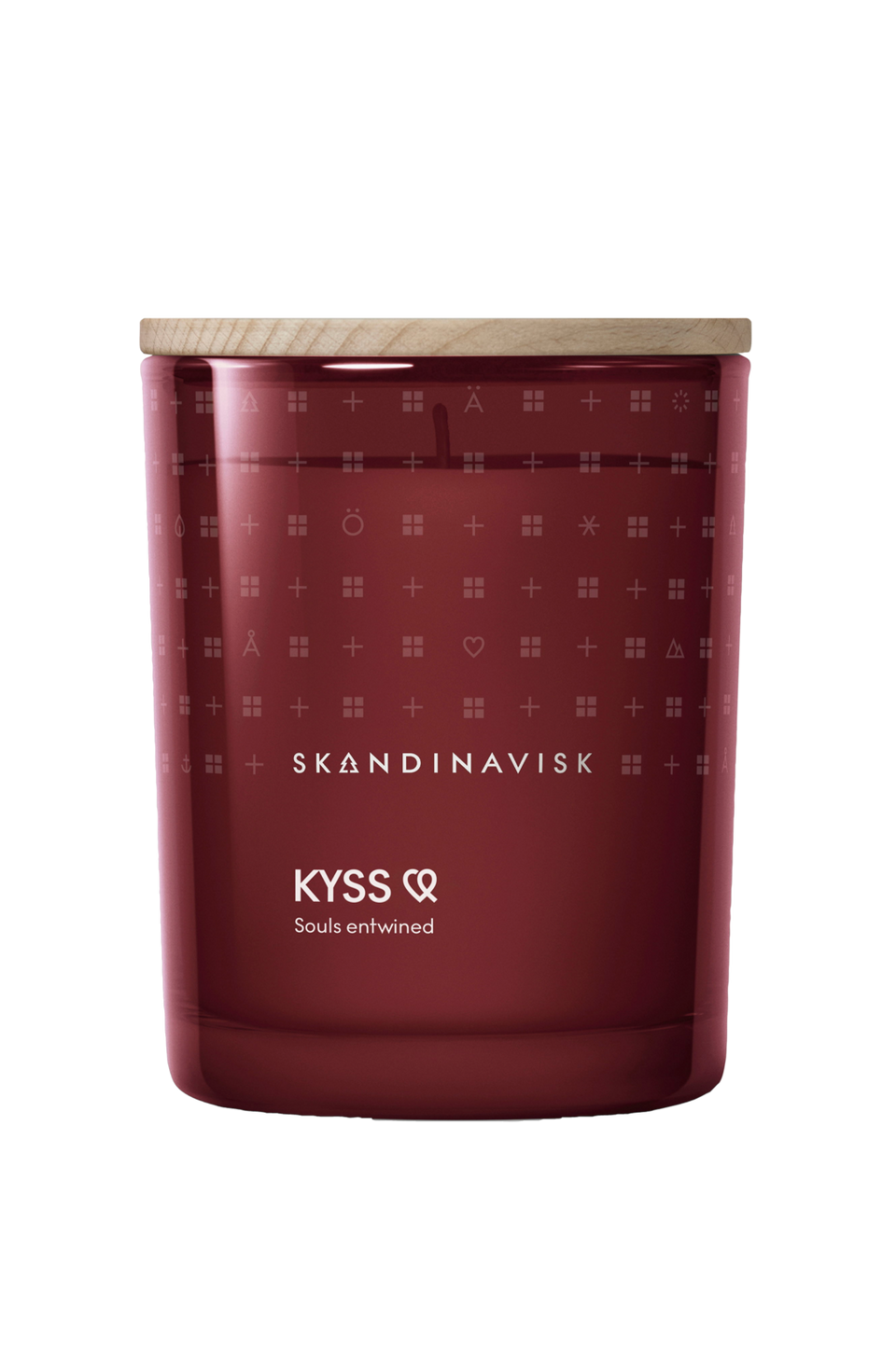 Skandinavisk KYSS Scented Candle, röd från Skandinavisk, bild 2
