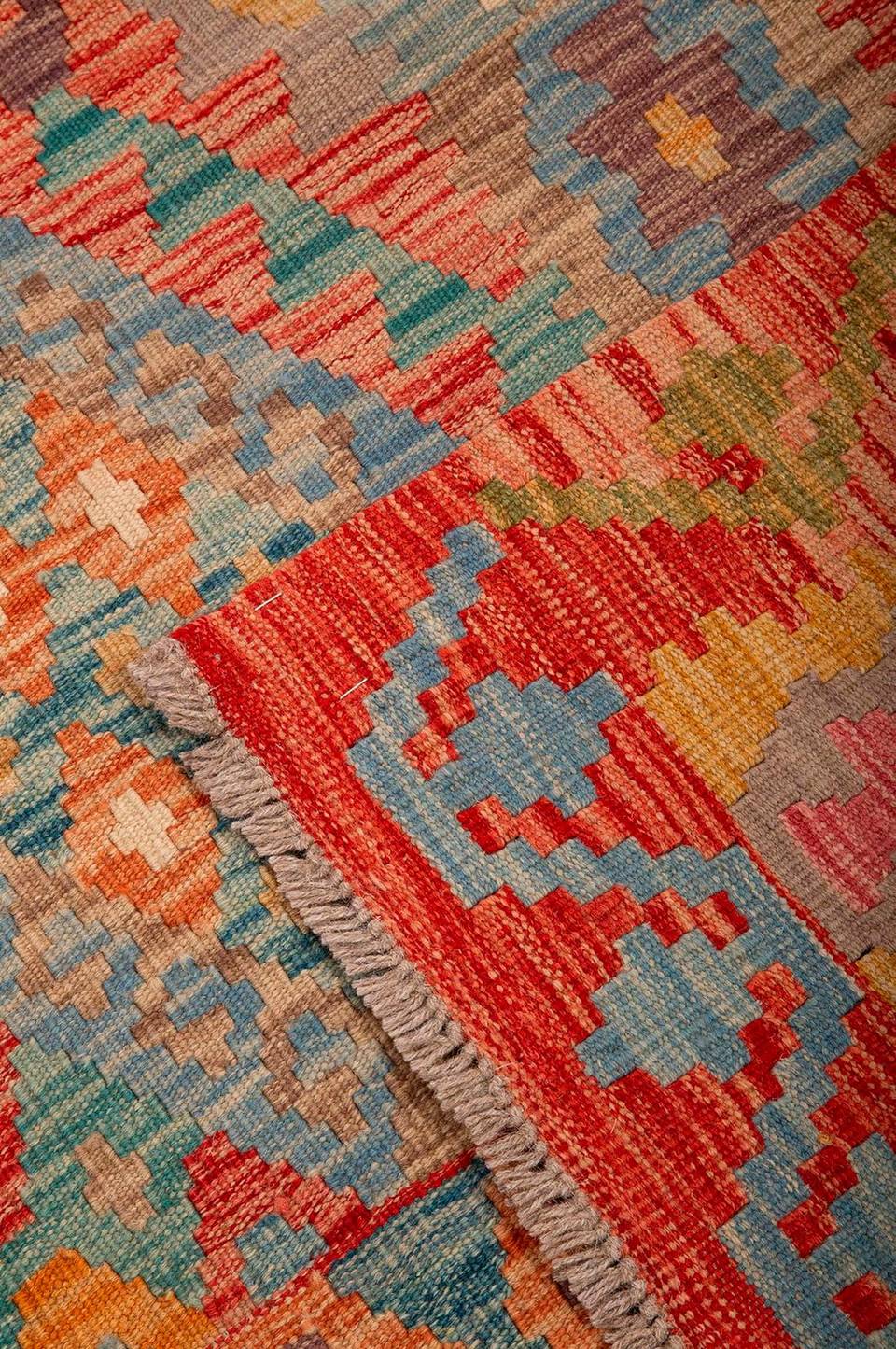 Bargi Ullmatta Kilim Multi 210x294 cm, flerfärgad från Bargi, bild 2
