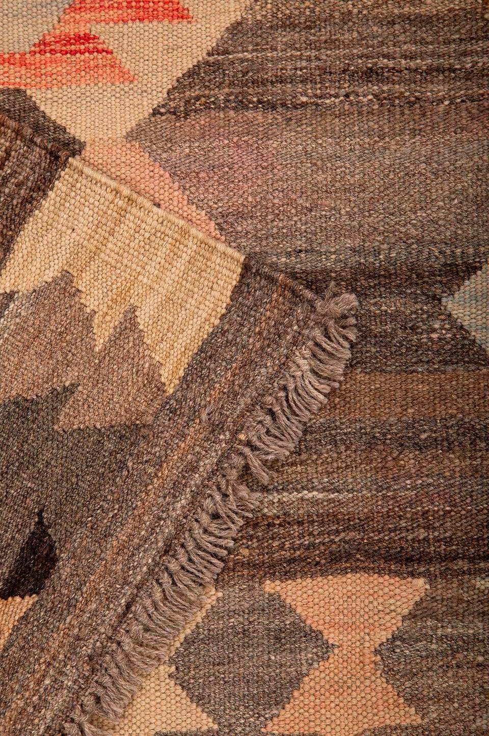 Bargi Ullmatta Kilim Raw Natural 153x201 cm, brun från Bargi, bild 2