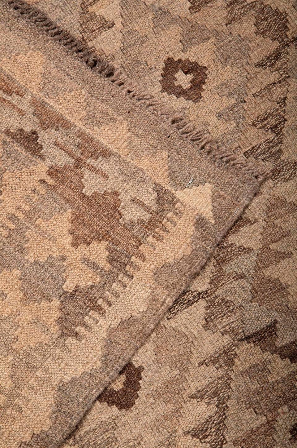 Bargi Ullmatta Kilim Raw Natural 205x290 cm, brun från Bargi, bild 2