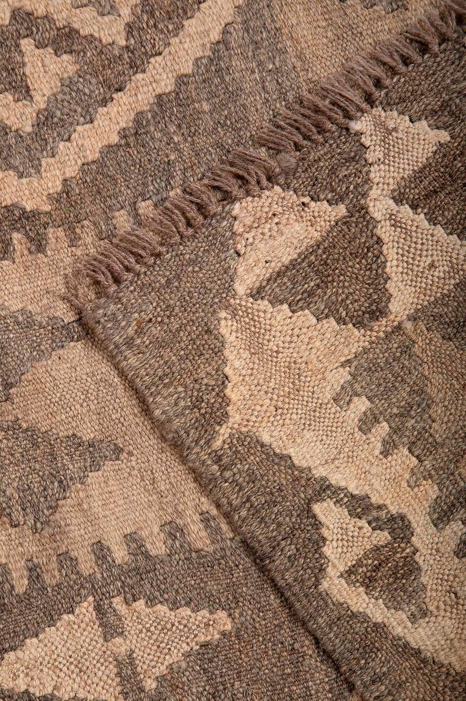 Bargi Ullmatta Kilim Raw Natural 126x202 cm, brun från Bargi, bild 2