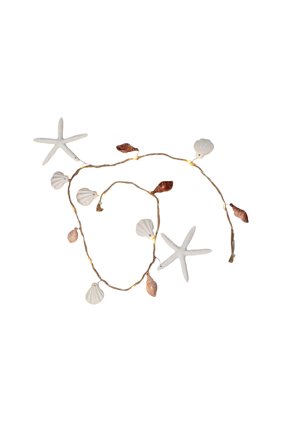 Star Trading Sträng Ljus Seaside Shells, beige från Star Trading, bild 2
