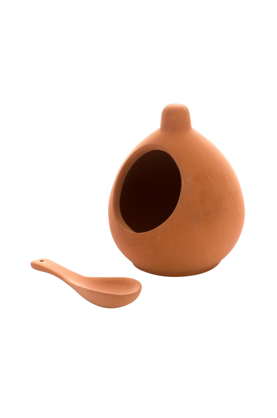 Dexam Saltkällare med sked Terracotta, orange från Dexam, bild 5