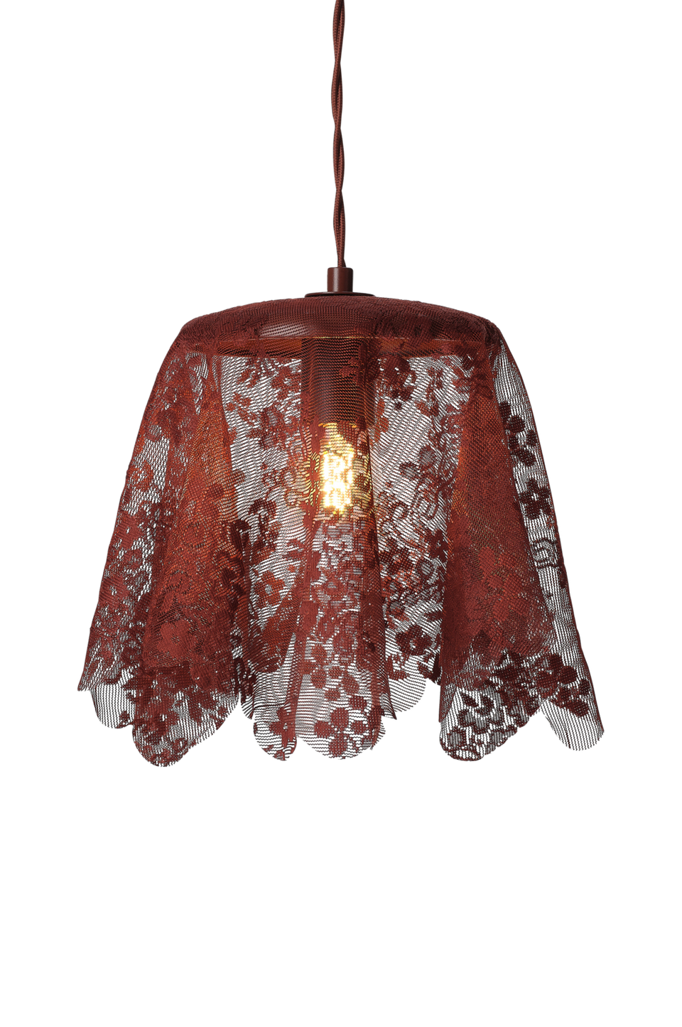 Ellos Home Fönsterlampa Lace, röd från Ellos Home, bild 2