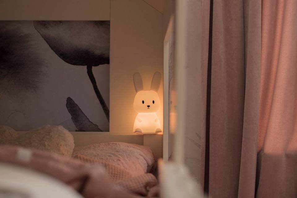 Star Trading Nattlampa Bunny Functional LED, vit från Star Trading, bild 2