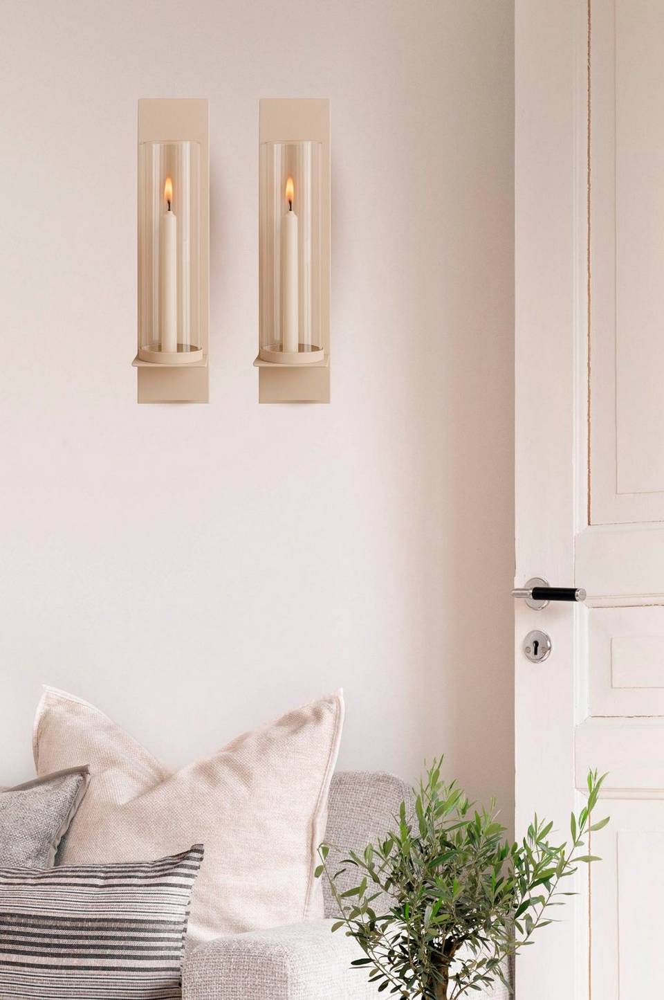 Zelected by Houze 2-pack väggljusstake Brillant, beige från Zelected by Houze, bild 5