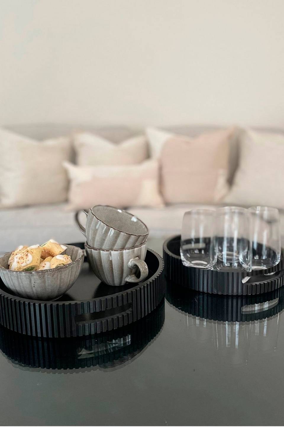 Zelected by Houze Bricka Hamptons set/2, svart från Zelected by Houze, bild 5