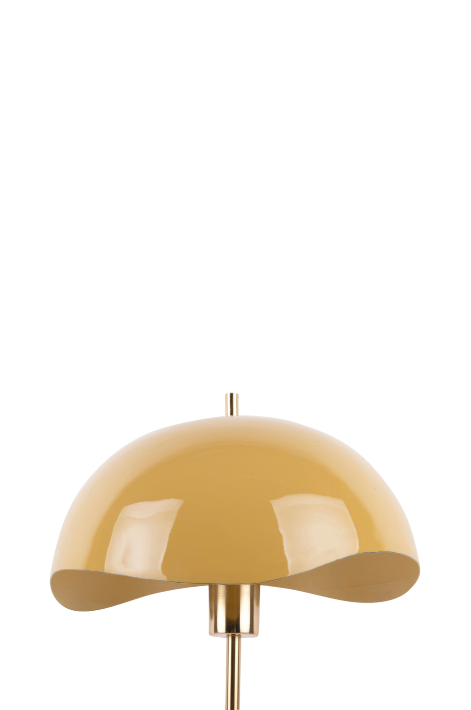 Leitmotiv Bordslampa Waved Dome, gul från Leitmotiv, bild 5