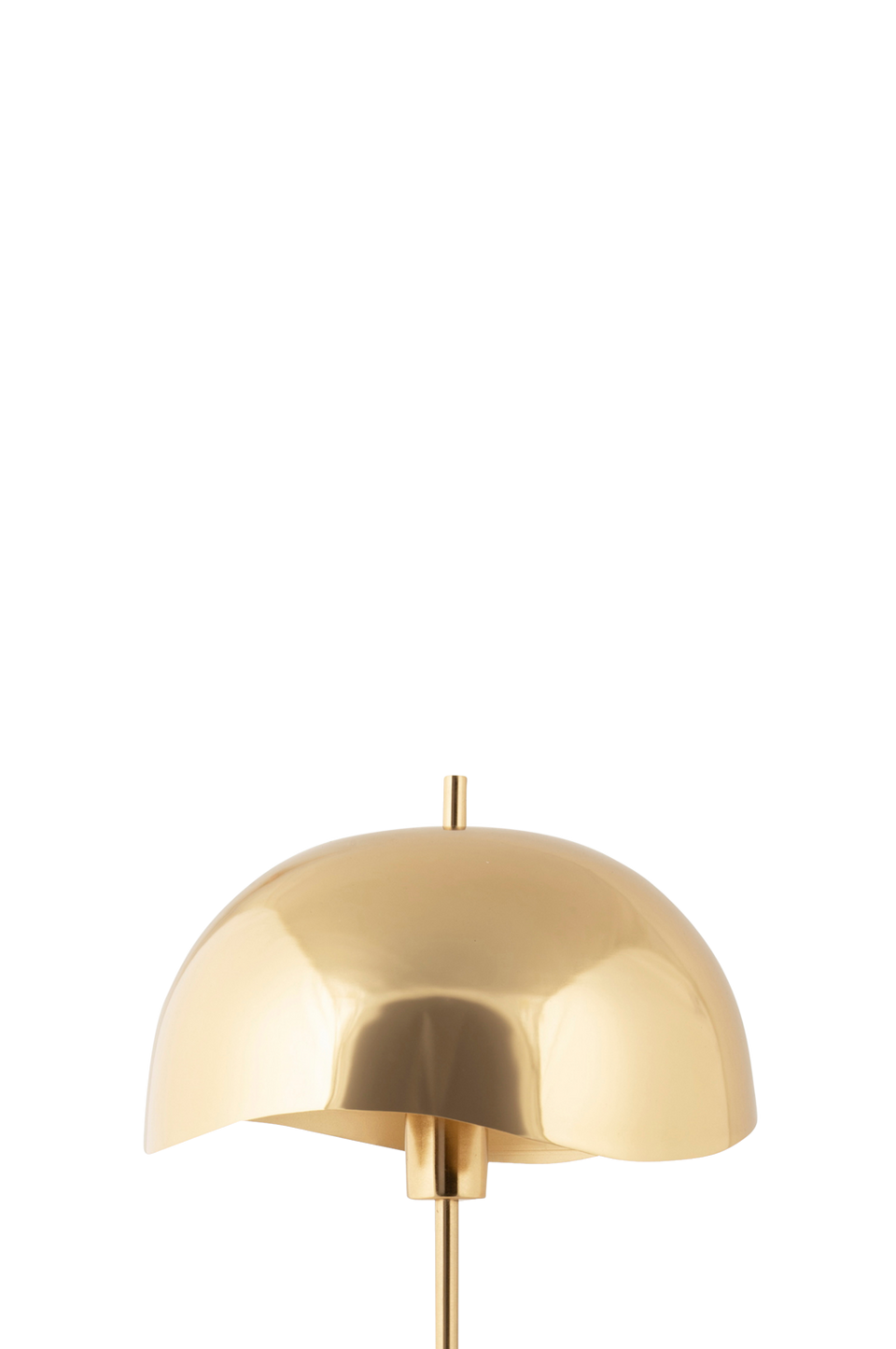 Leitmotiv Bordslampa Waved Dome, guld från Leitmotiv, bild 2