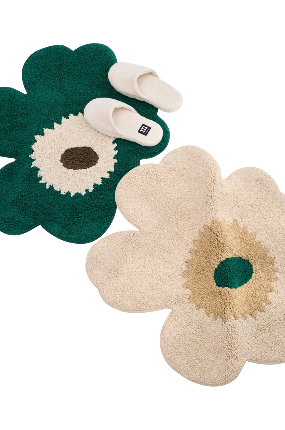Marimekko Unikko Bath Mat 73X74Cm, beige från Marimekko, bild 2