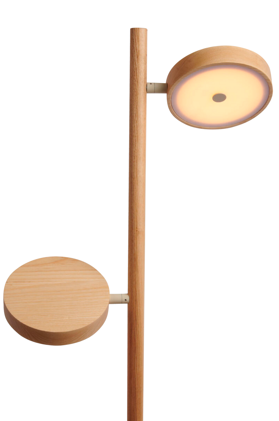 Good&Mojo Golvlampa ashwood Okinawa 2-skärm, brun från Good&Mojo, bild 2