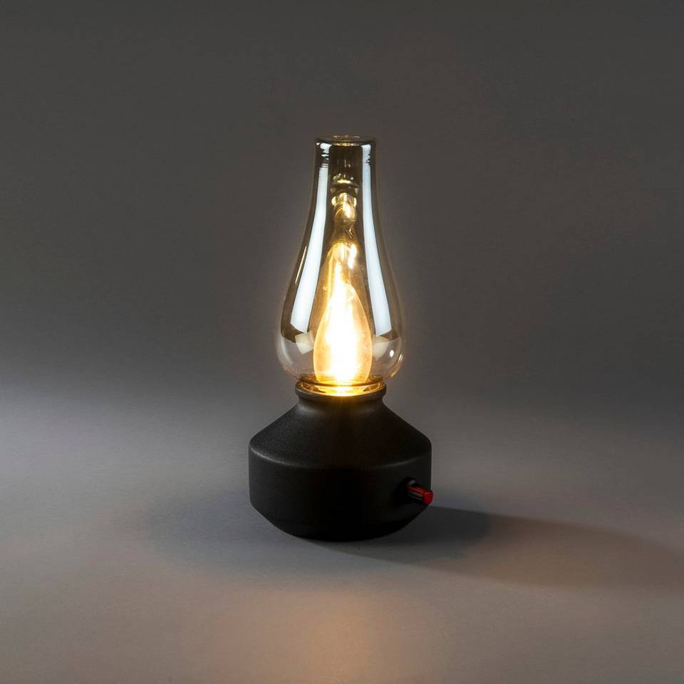 Konstsmide Uppladdningsbar bordslampa, svart från Konstsmide, bild 2