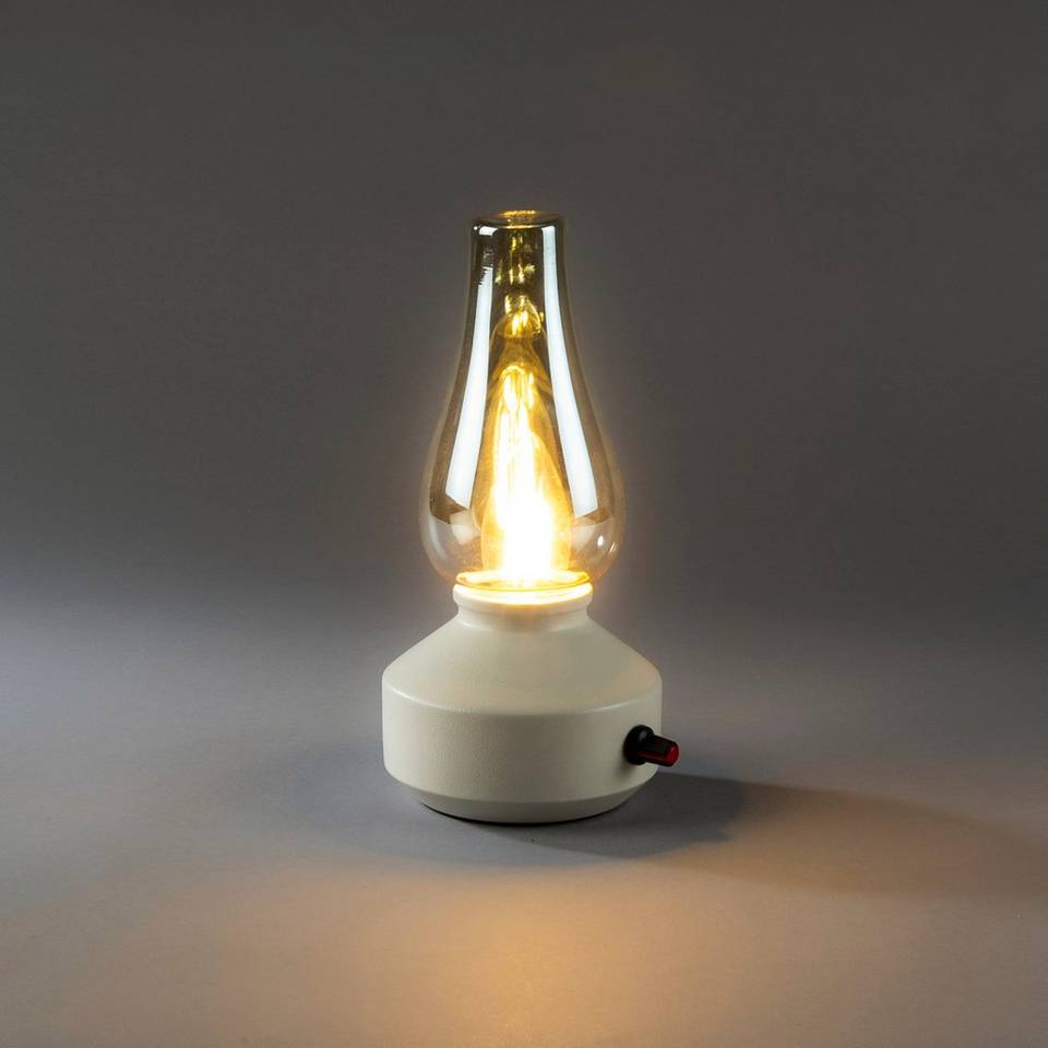 Konstsmide Uppladdningsbar bordslampa, vit från Konstsmide, bild 5