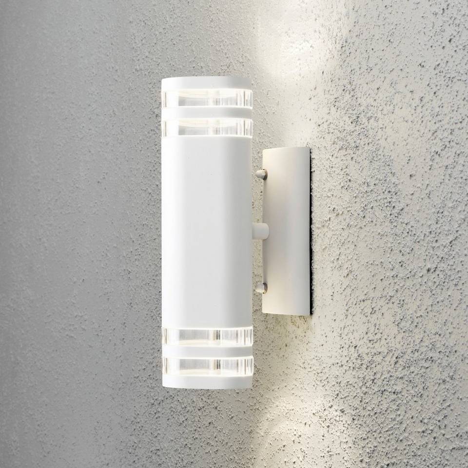 Konstsmide Vägglampa Modena dubbel GU10, vit från Konstsmide, bild 2