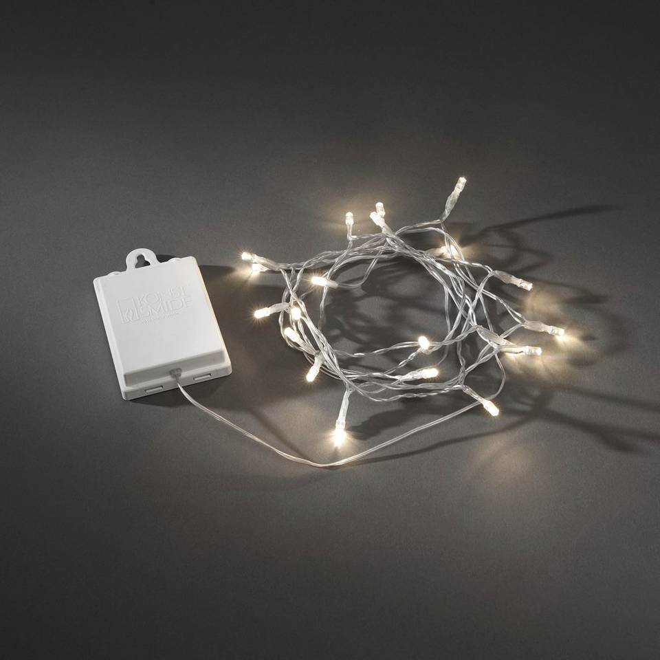 Konstsmide Ljussats B/O med 40 lampor, timer och flera LED-lampor, transparent från Konstsmide, bild 5