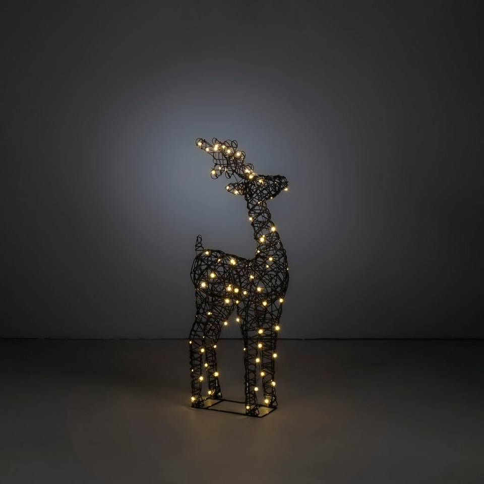 Konstsmide Raindeer Imitation rotting 88 cm LED, brun från Konstsmide, bild 2