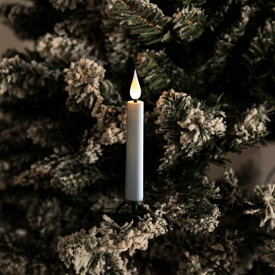 Konstsmide Julbelysningsset Flicker LED med 16 lampor, vit från Konstsmide, bild 2