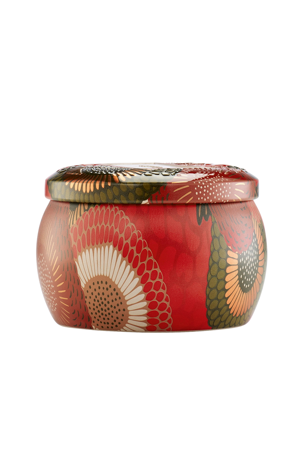 Voluspa Tomato Trellis Mini Tin Candle 25H, röd från Voluspa, bild 2