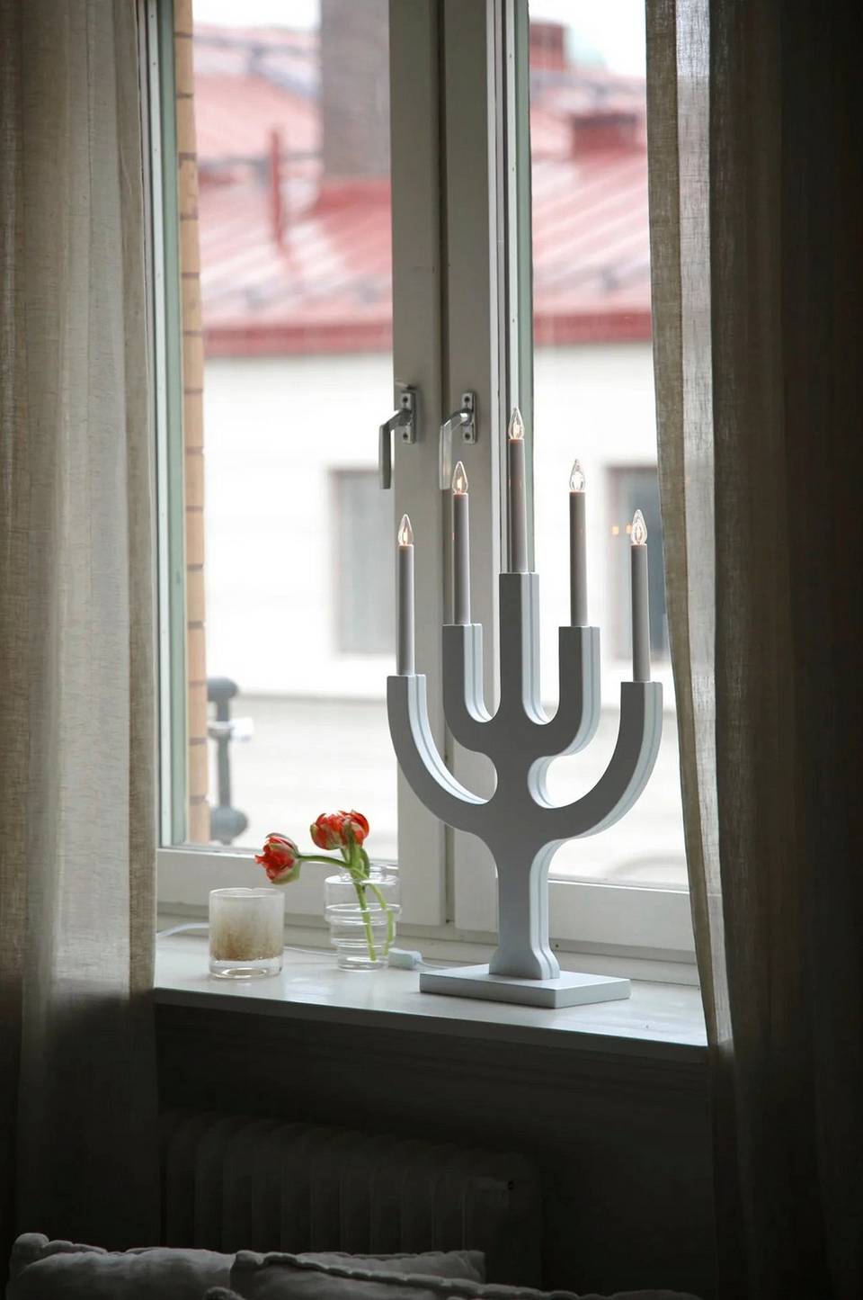 Markslöjd Ljusstake Sapin 5L, vit från Markslöjd, bild 2