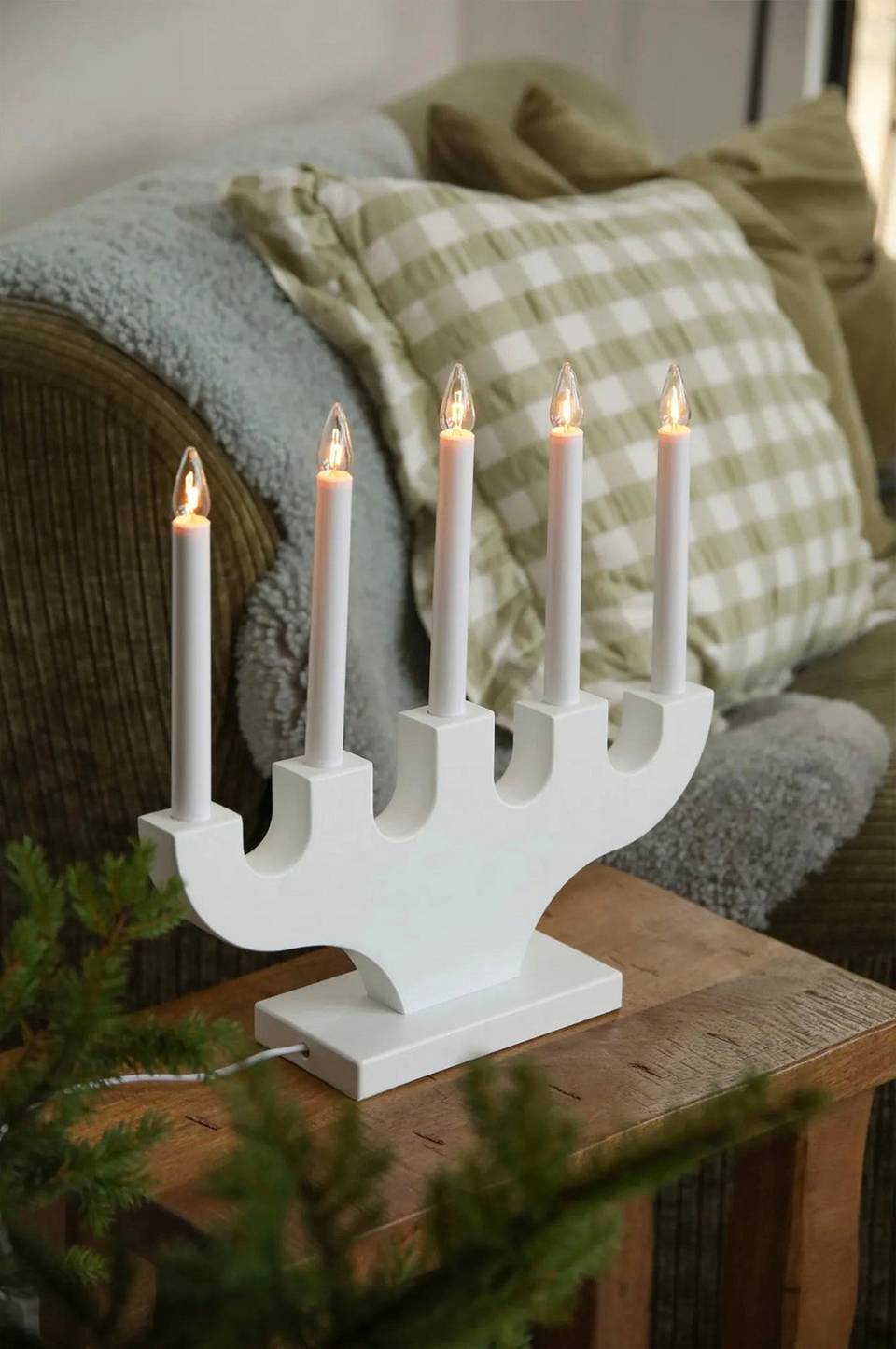 Markslöjd Ljusstake Spira 5L, vit från Markslöjd, bild 2