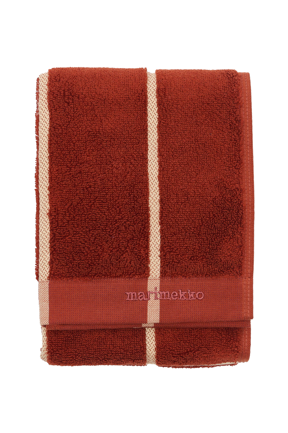 Marimekko Tiiliskivi Hand Towel 50X70Cm, brun från Marimekko, bild 2