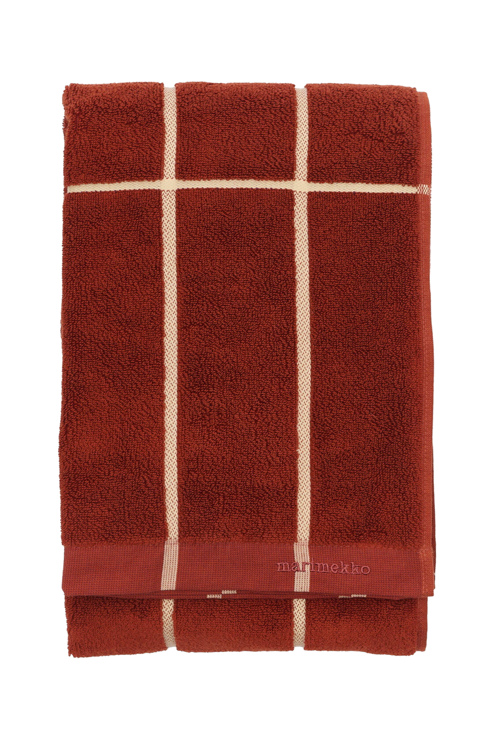 Marimekko Tiiliskivi Bath Towel 70X150Cm, brun från Marimekko, bild 2