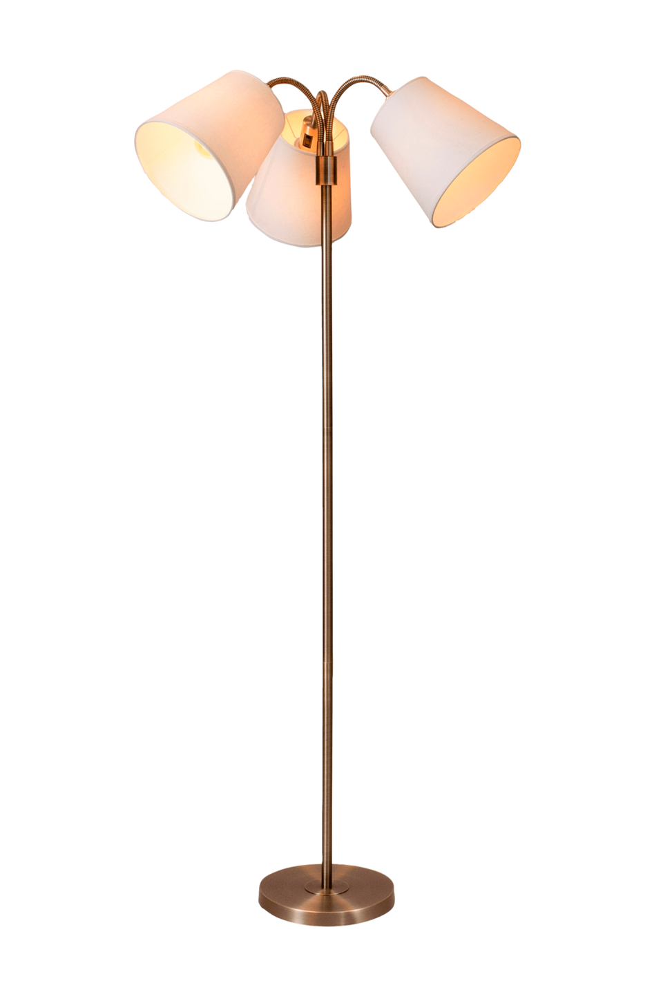 PR Home Amy -golvlampa Flex 3, guld från PR Home, bild 5