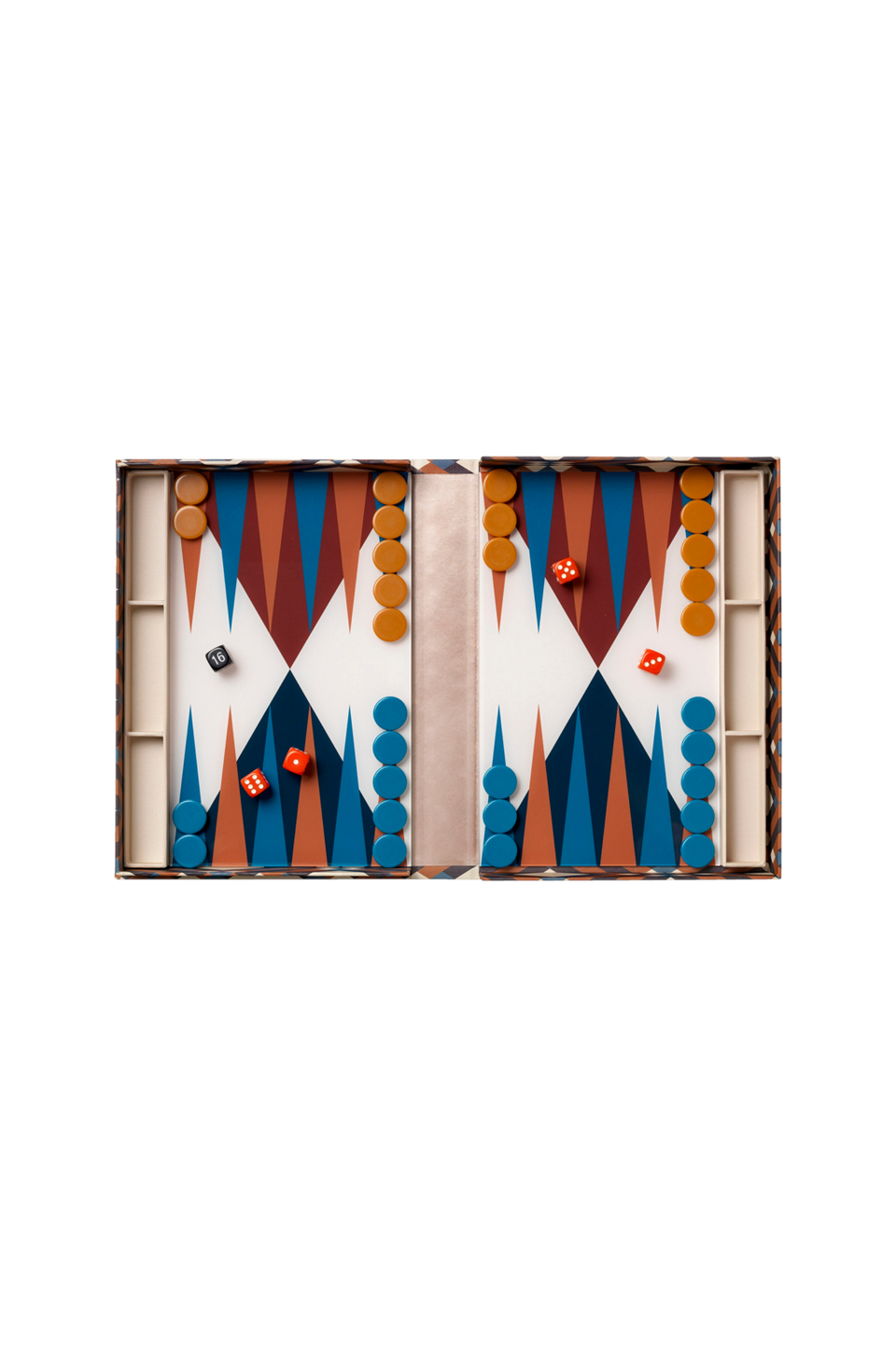 PRINTWORKS Bazaar Backgammon, brun från PRINTWORKS, bild 2