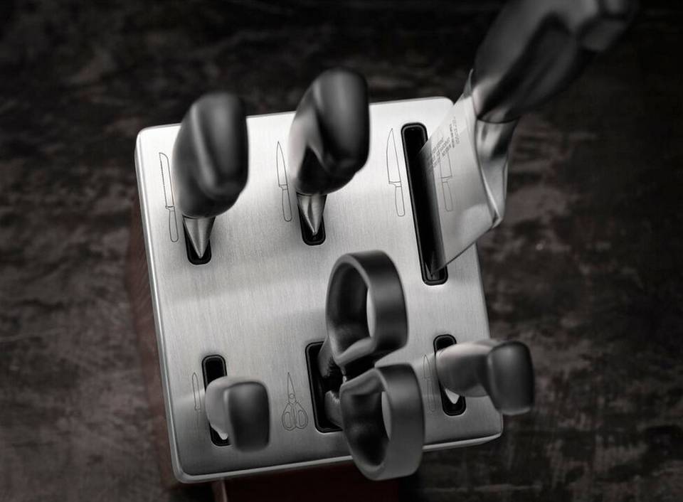 Zwilling ****Vire Sterne, knivblock med 7 delar, grå från Zwilling, bild 5