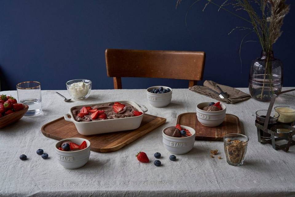 Staub Keramiska ugnsformar, 3-delars set, vit från Staub, bild 5