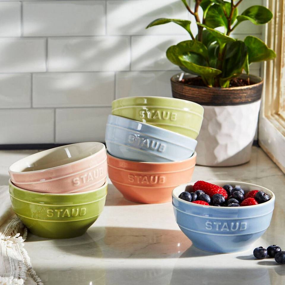 Staub Skålsats Macaron 12 cm, 6 delar, flerfärgad från Staub, bild 5