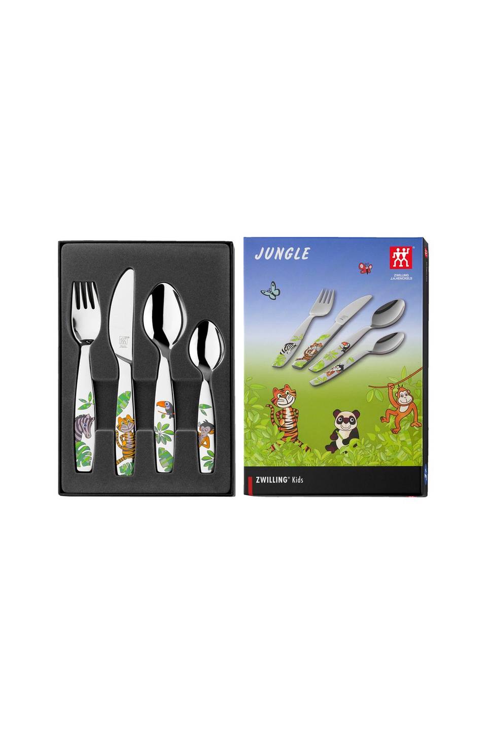 Zwilling Barnbestick, Jungle, 4-delars, silver från Zwilling, bild 5