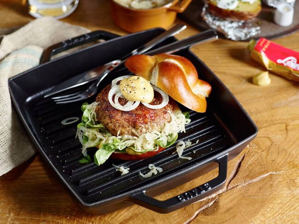 Staub Grillpanna 23 cm, svart från Staub, bild 5