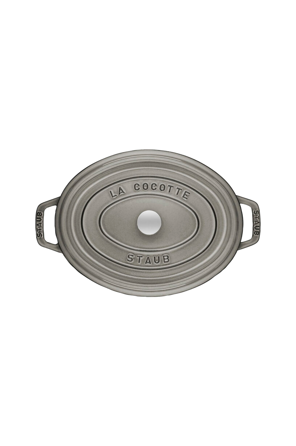 Staub La Cocotte, gjutjärnsgryta 23 cm, grå från Staub, bild 5
