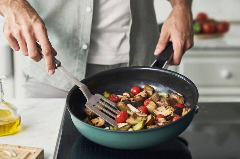 Zwilling Pure, stekpanna 28 cm, rostfritt stål med keramisk non-stick-beläggning, grön från Zwilling, bild 5
