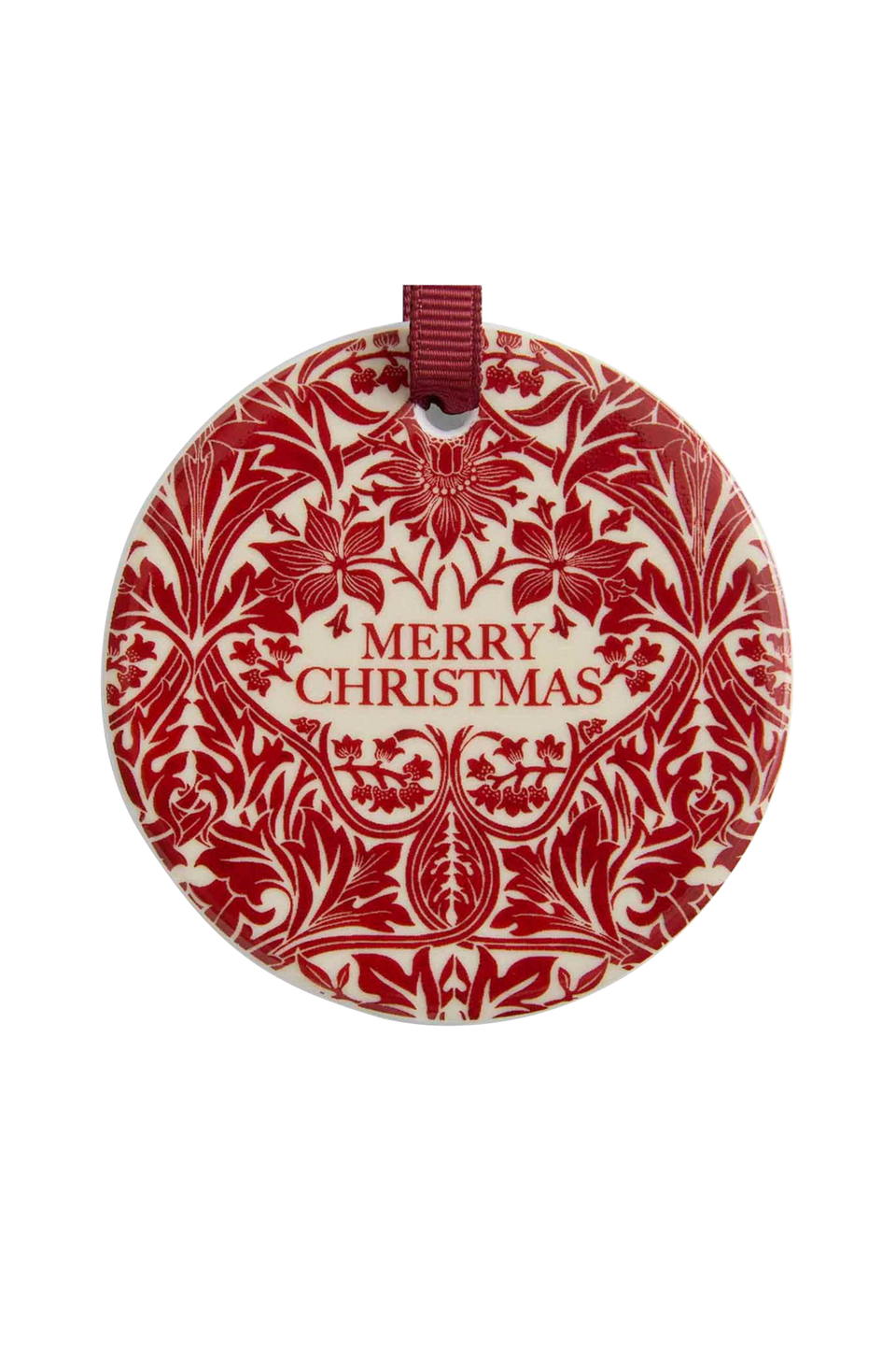 Spode Dekorationer Morris & Co God jul, Bluebell Red & Blackthorn, 2-pack, flerfärgad från Spode, bild 2