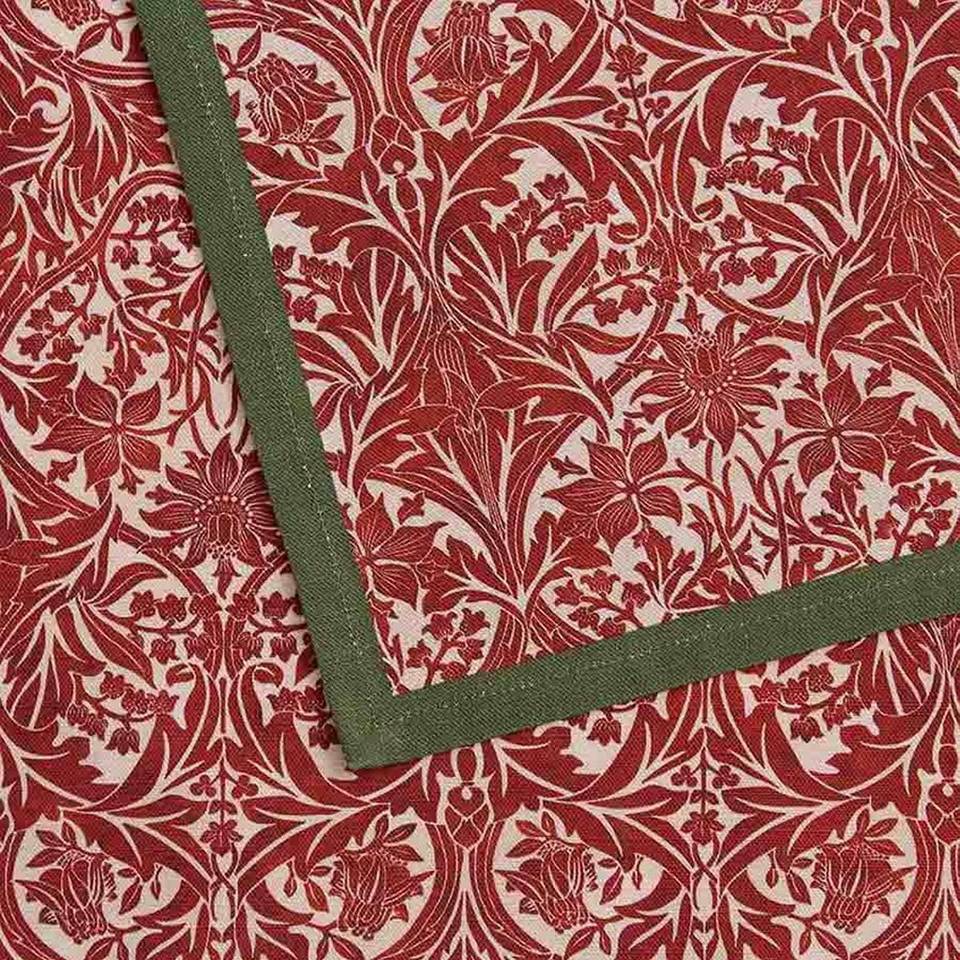 Spode Bordslöpare " Morris & Co " Bluebell, röd och grön, 250 cm × 35 cm, flerfärgad från Spode, bild 2