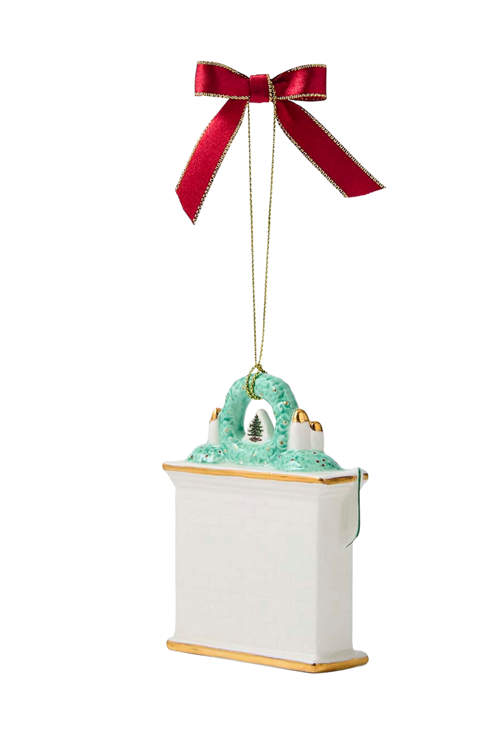 Spode Dekoration Christmas Tree First Home Fireplace 2026, flerfärgad från Spode, bild 2