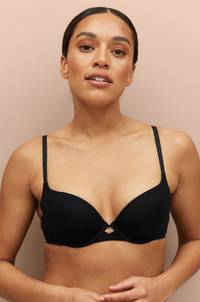 Ellos - Push up-bh - Svart - 80B