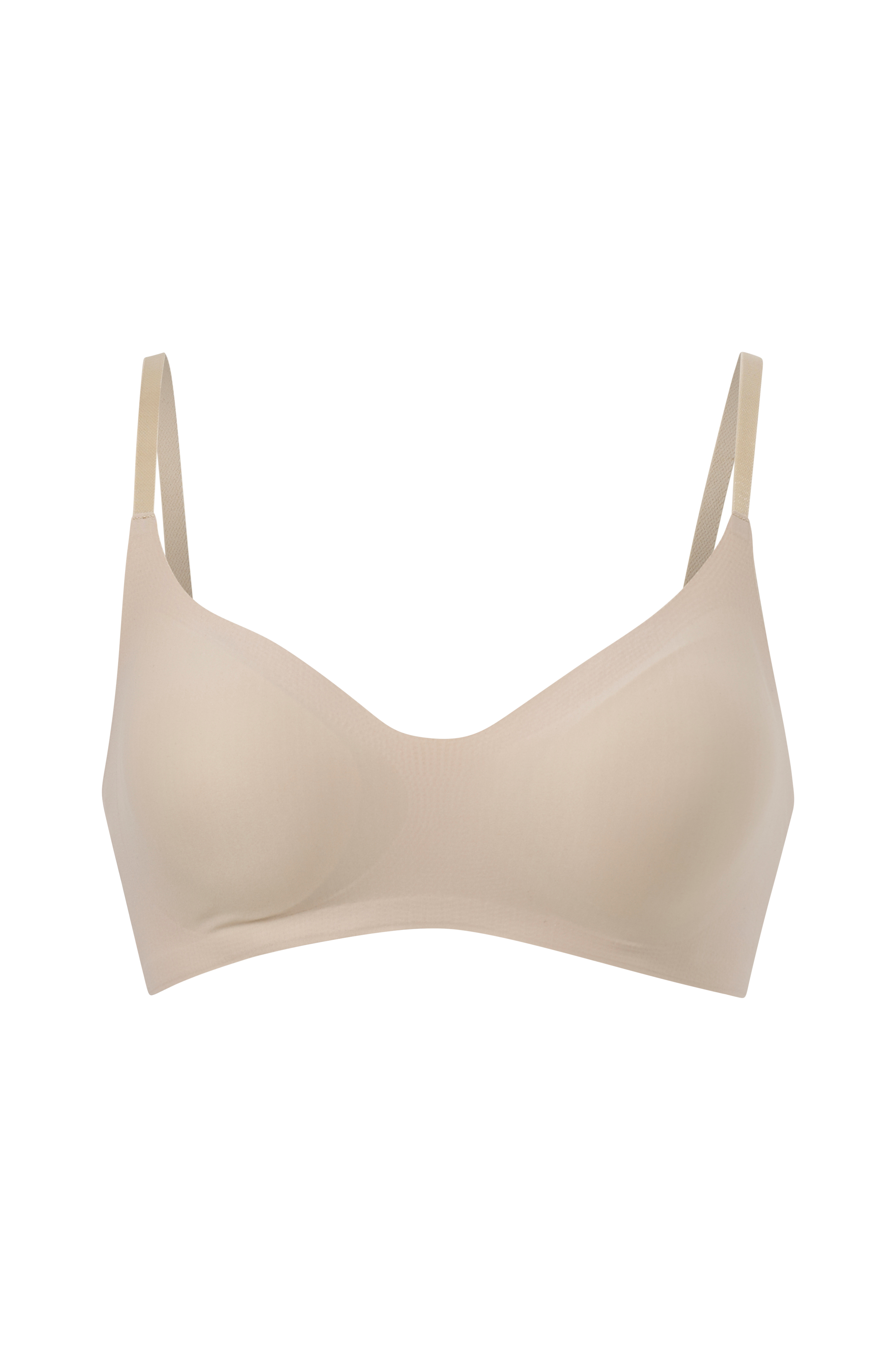 Ellos Mjuk Bh Brittney Seamless Bra Natur Bygellös Bh