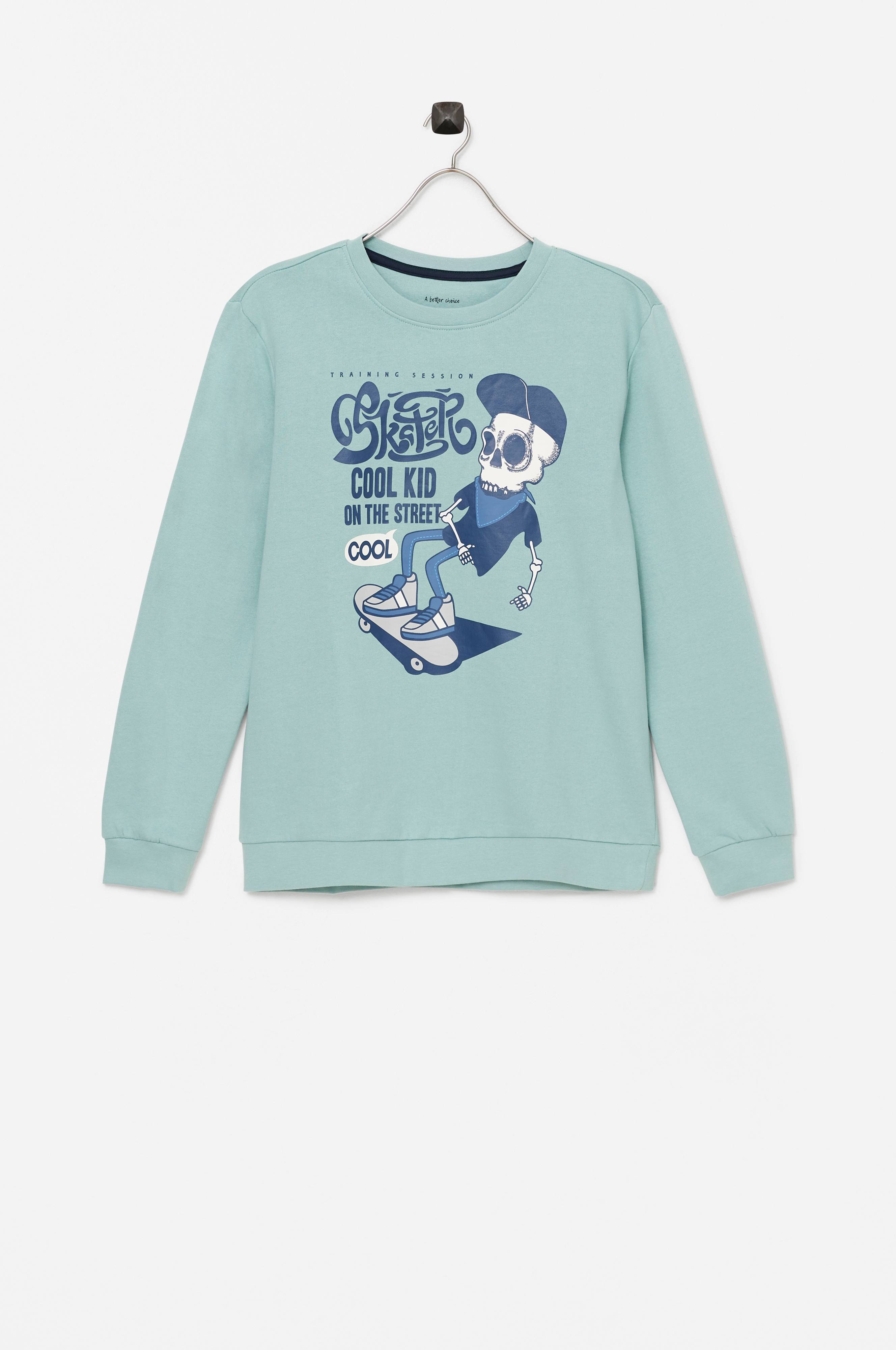 Ellos Sweatshirt Easton Grön Sweatshirts Ellos.se