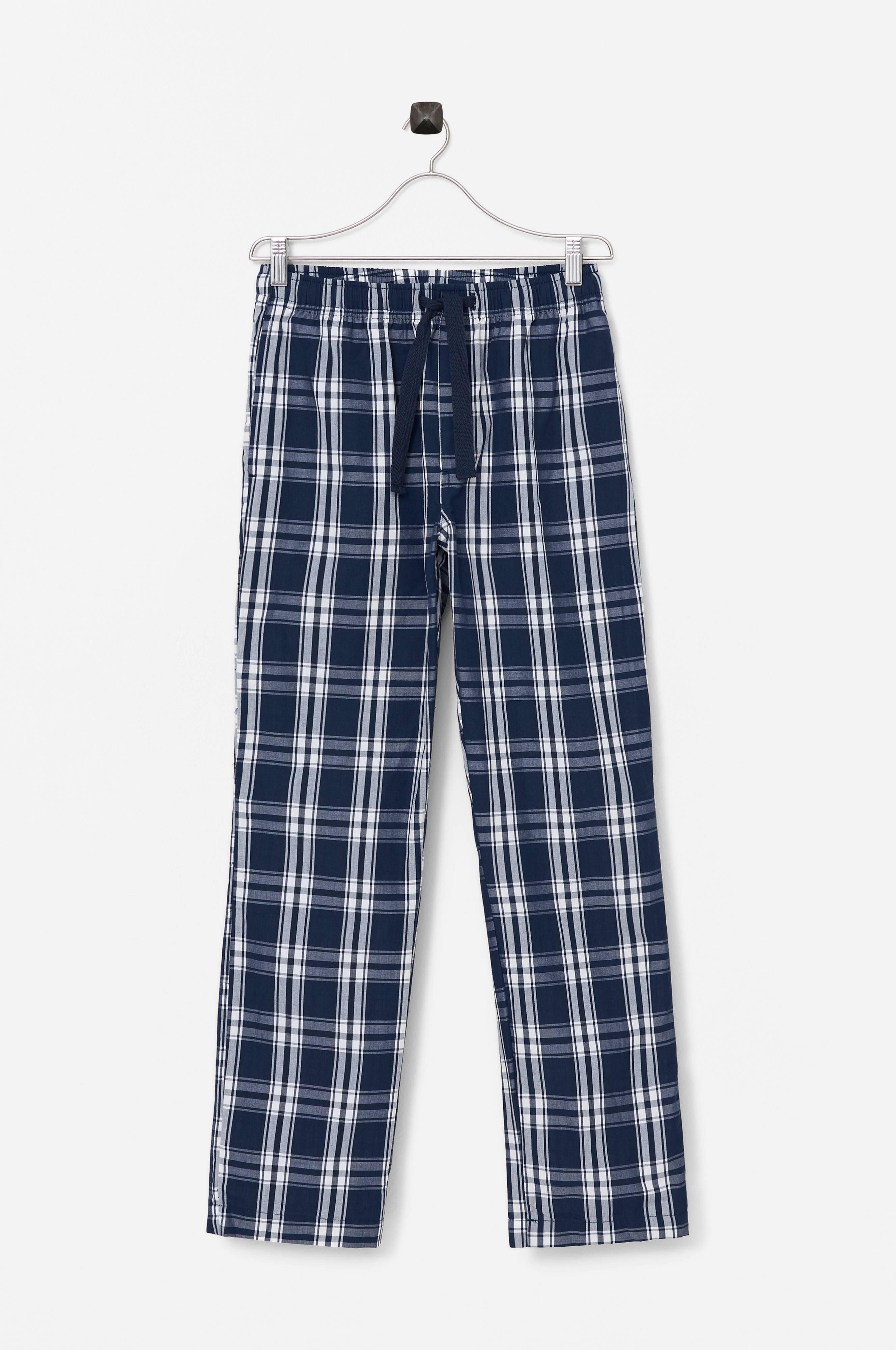 Tal højt lektier smag Ellos Pyjamasbukser Harry i poplin - Blå - Pyjamas | Ellos.dk