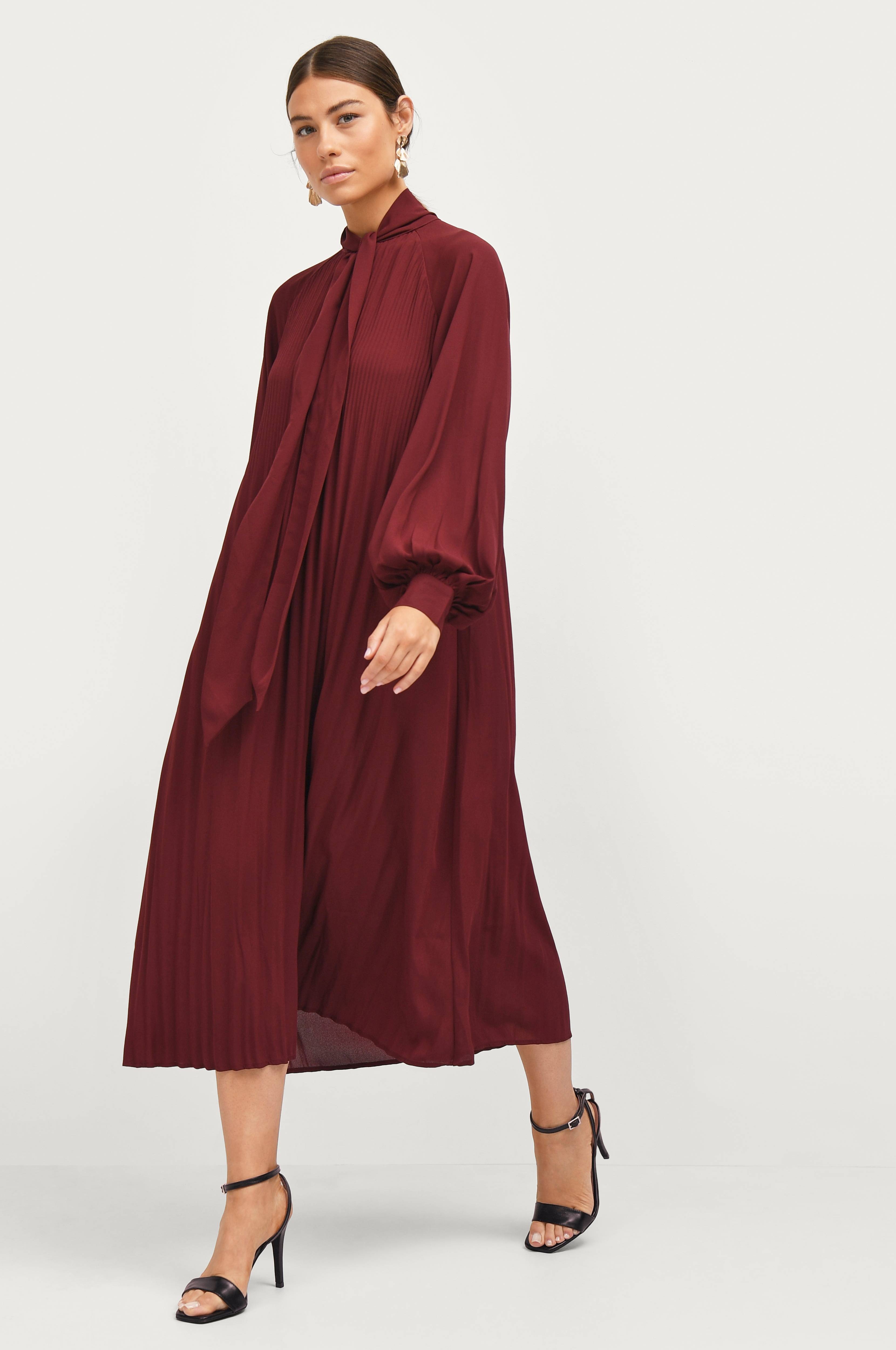 Ellos Klänning Savannah Röd Festklänningar Ellos.se