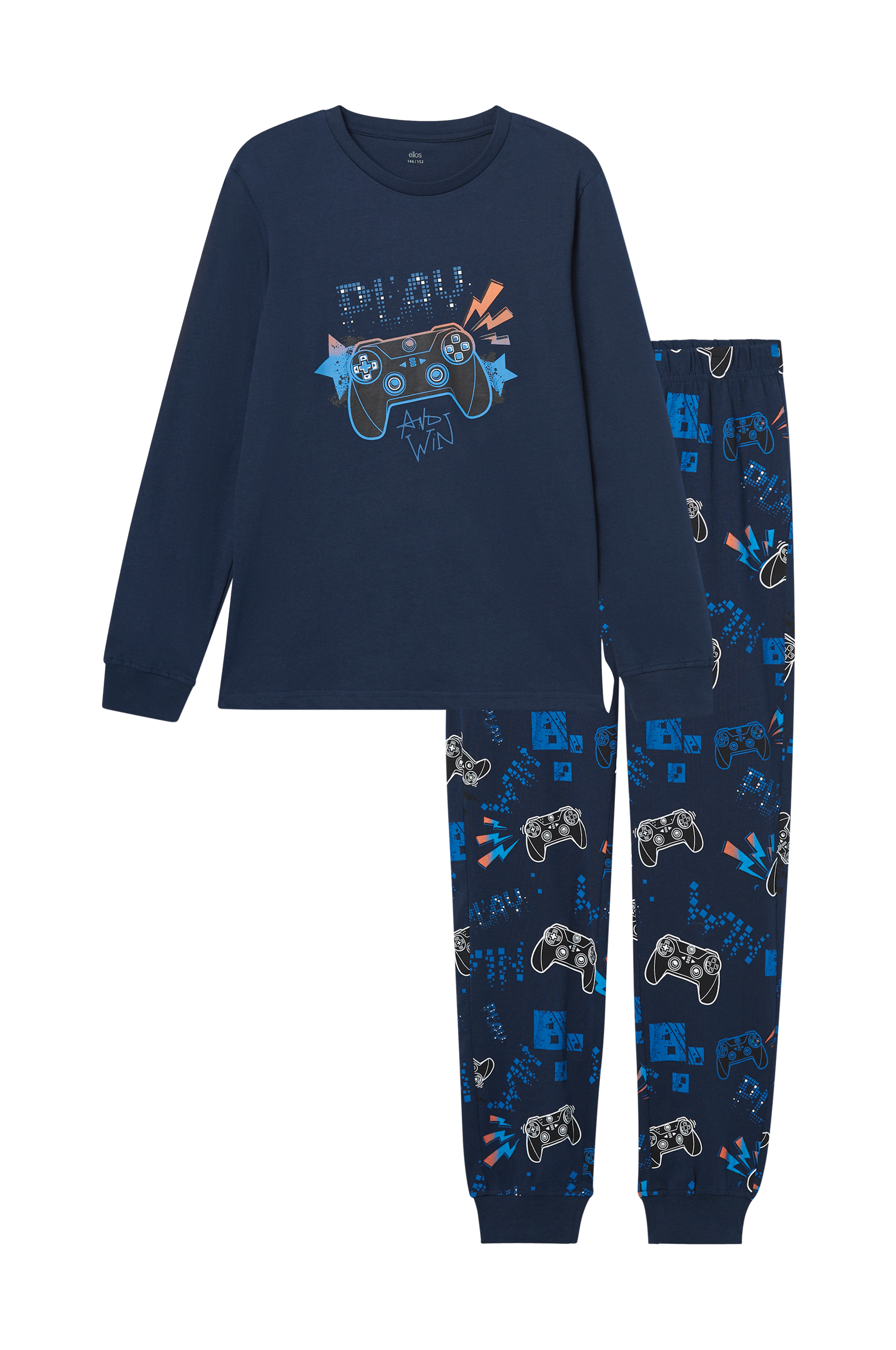Ellos - Pyjamas Olle - - 146/152 - Nattøj - Tøj til børn (31344432)