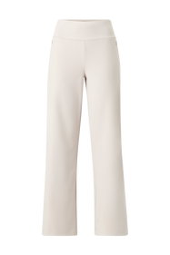 Ellos Tracksuit bukse Straight Leg Soft Natur Bukser Ellos no