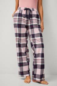 Ellos Pyjamahousut Flanelli Roosa Pyjamahousut Ellos fi